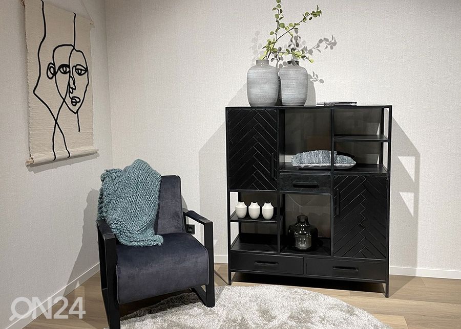 Kaappi/hylly York 120 cm kuvasuurennos