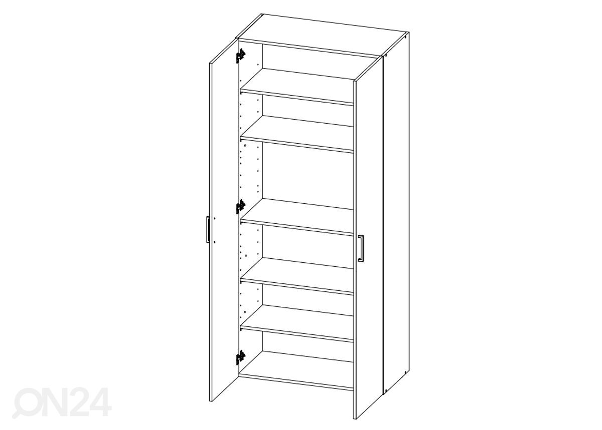 Kaappi MRK 643 80 cm kuvasuurennos
