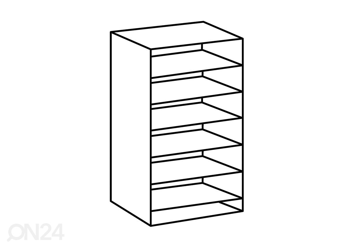 Kaappi MRK 643 80 cm kuvasuurennos