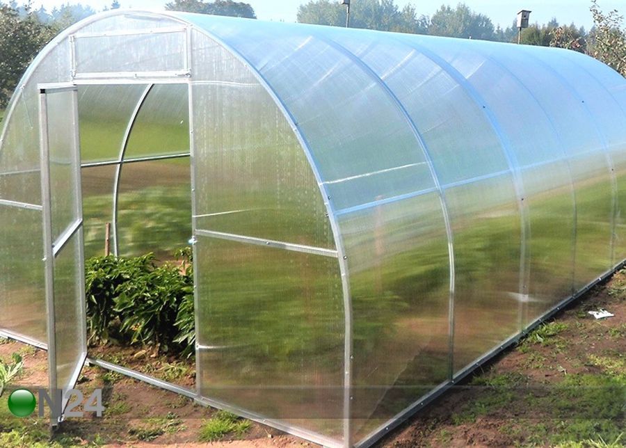 Kaarikasvihuone 4 mm 2x3 m kuvasuurennos