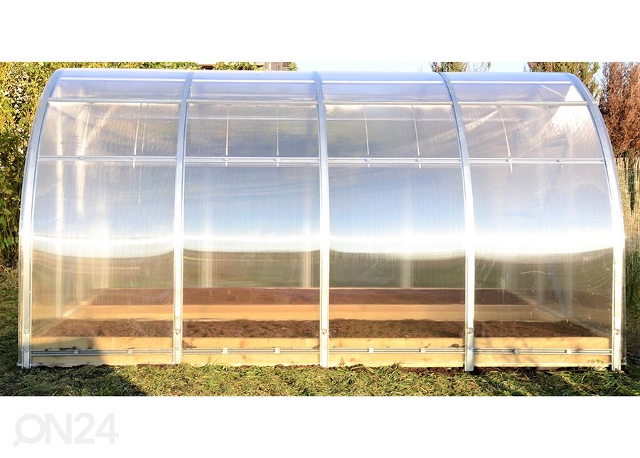Kaarikasvihuone Kerttu 3x8 m kuvasuurennos