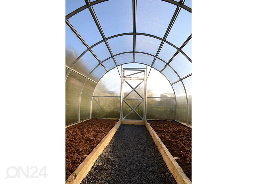 Kaarikasvihuone Kerttu EKO, 4 mm 3x4 m kuvasuurennos