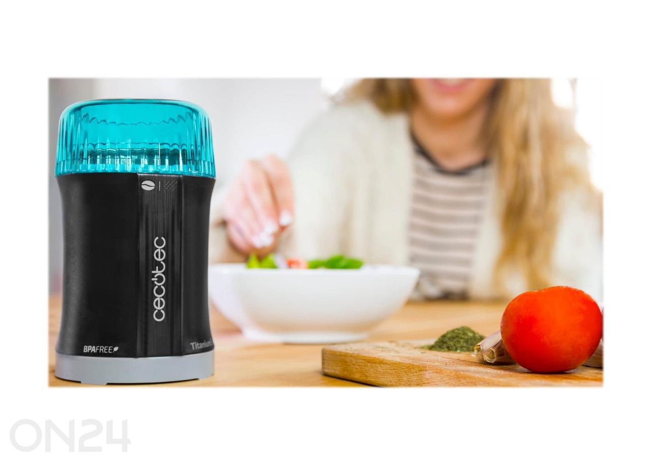 Kahvi- ja maustemylly TitanMill 200, musta kuvasuurennos