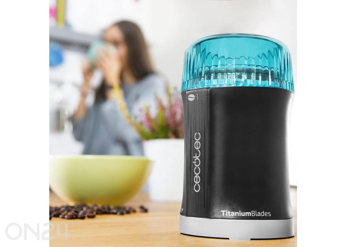 Kahvi- ja maustemylly TitanMill 200, musta kuvasuurennos