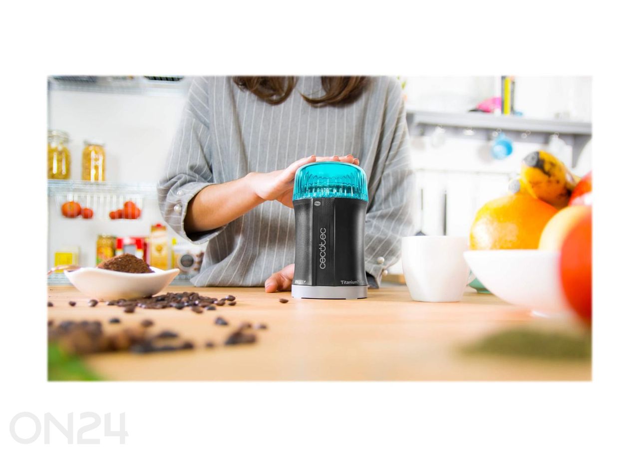 Kahvi- ja maustemylly TitanMill 200, musta kuvasuurennos