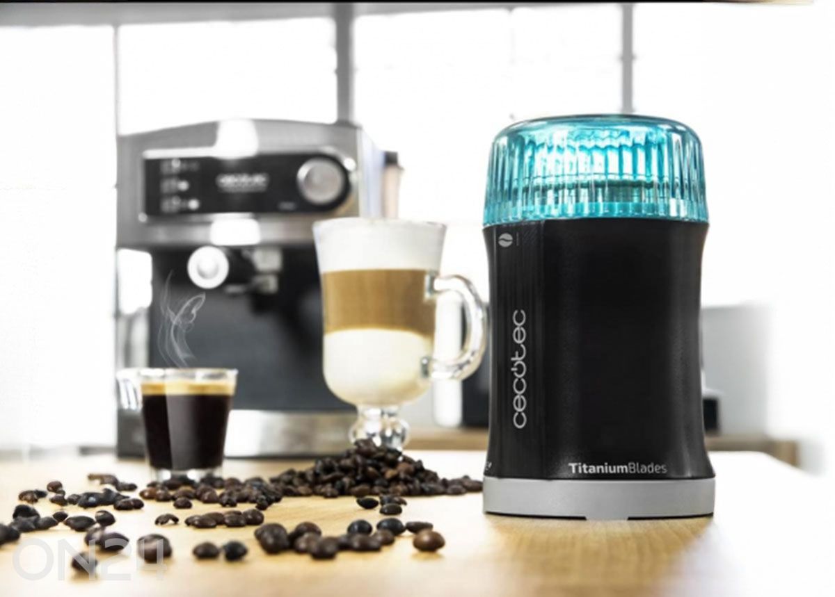 Kahvi- ja maustemylly TitanMill 200, musta kuvasuurennos