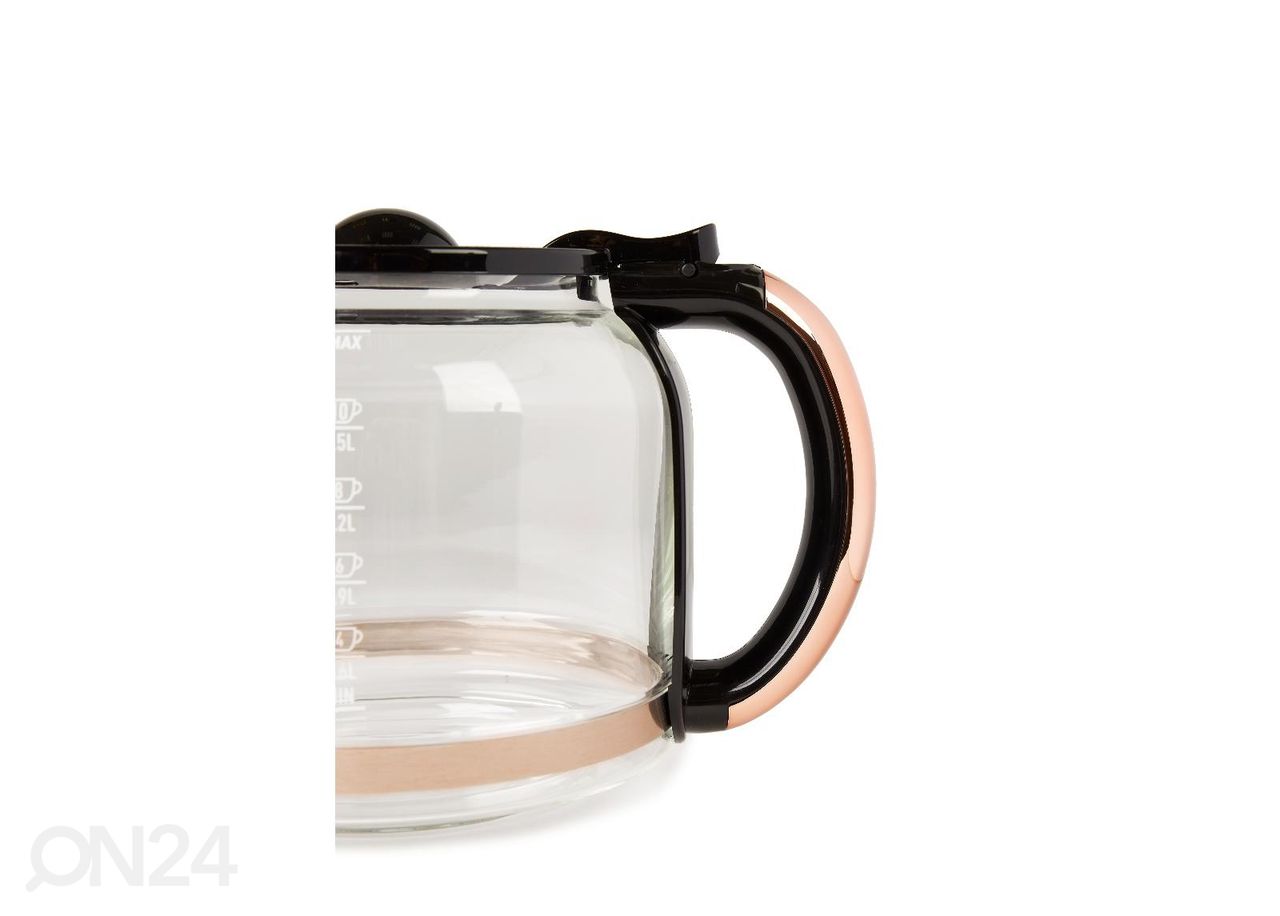 Kahvinkeitin Haden Black&Copper 1,8 L, musta kuvasuurennos
