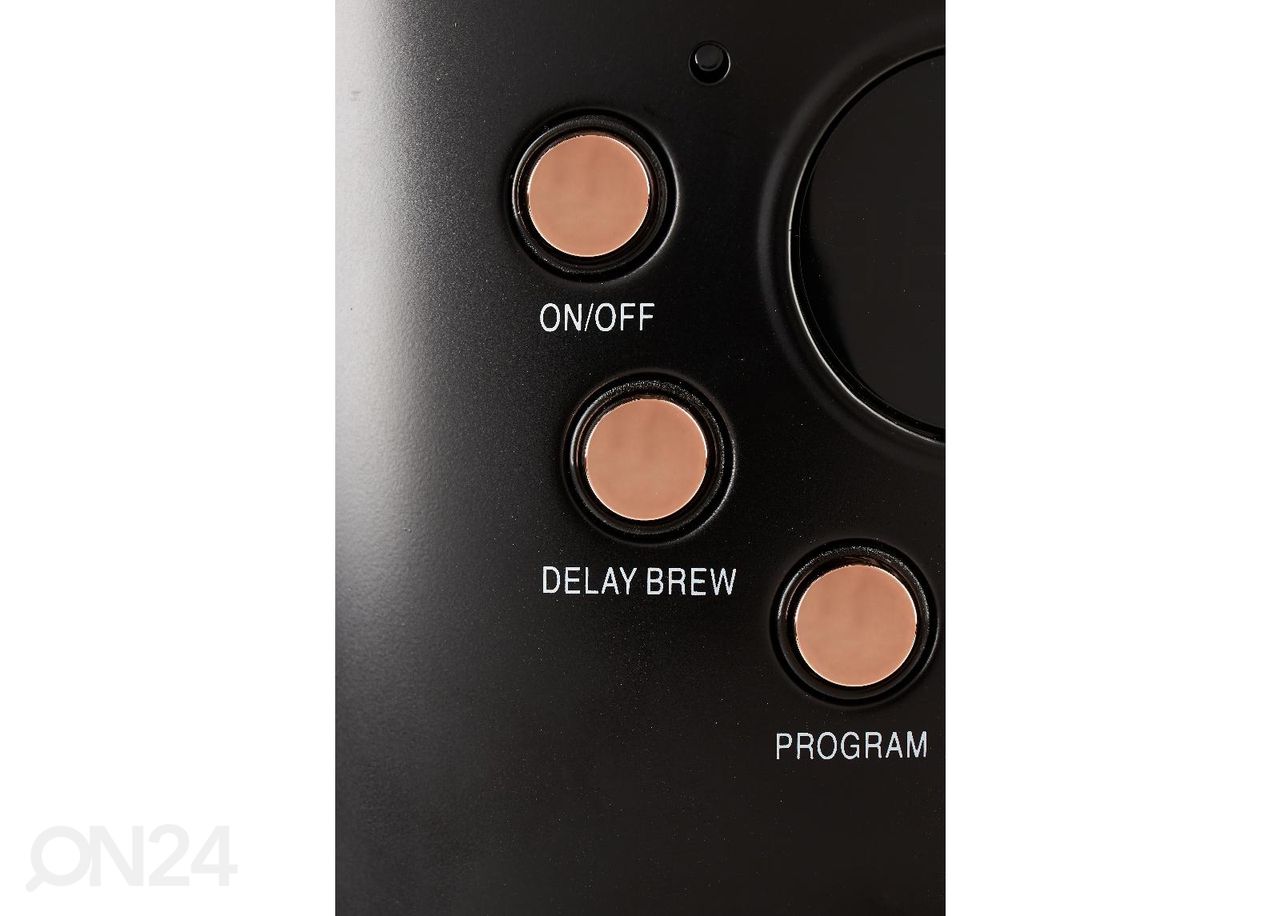 Kahvinkeitin Haden Black&Copper 1,8 L, musta kuvasuurennos