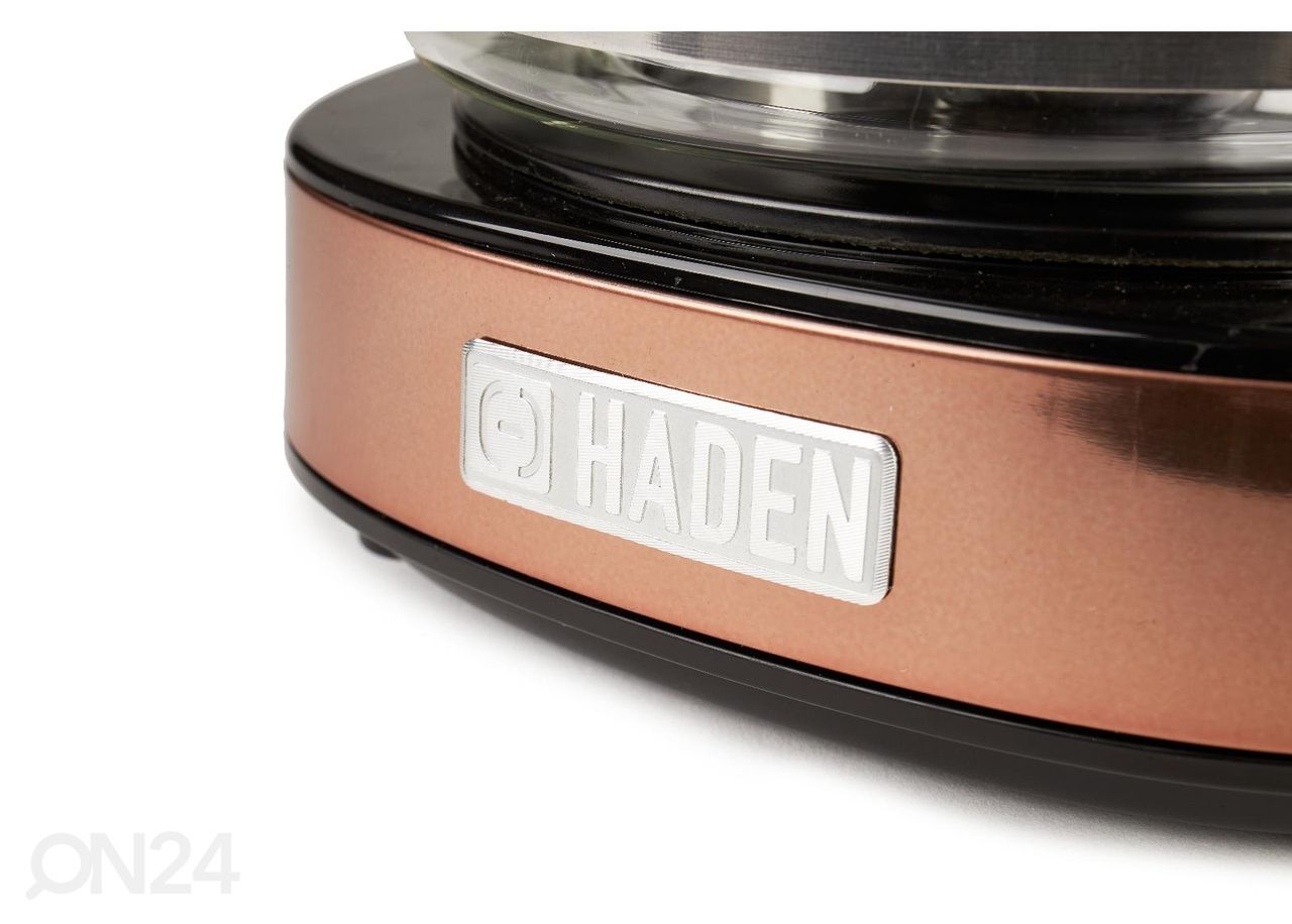 Kahvinkeitin Haden Black&Copper 1,8 L, musta kuvasuurennos