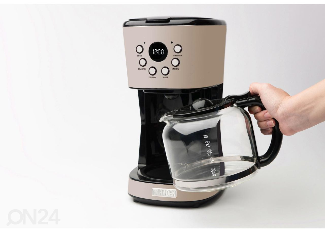 Kahvinkeitin Haden Putty 1,8 L, beige kuvasuurennos
