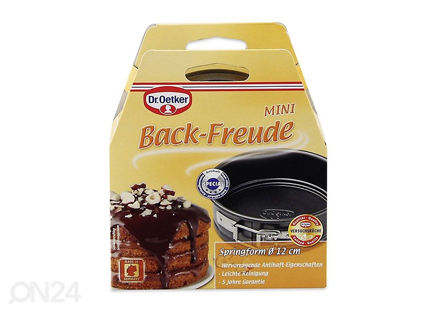 Kakkuvuoka MINI BACK FREUDE Ø 12 cm kuvasuurennos