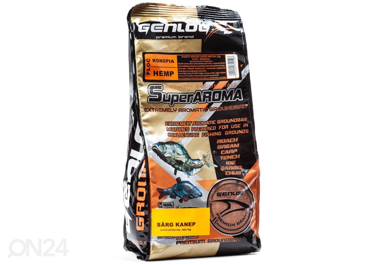 Kalanrehu Genlog super aroma 1 kg särki, kannabis kuvasuurennos