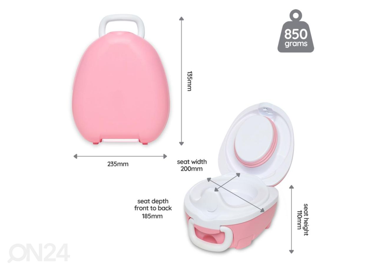 Kannettava potta My Carry Potty kuvasuurennos