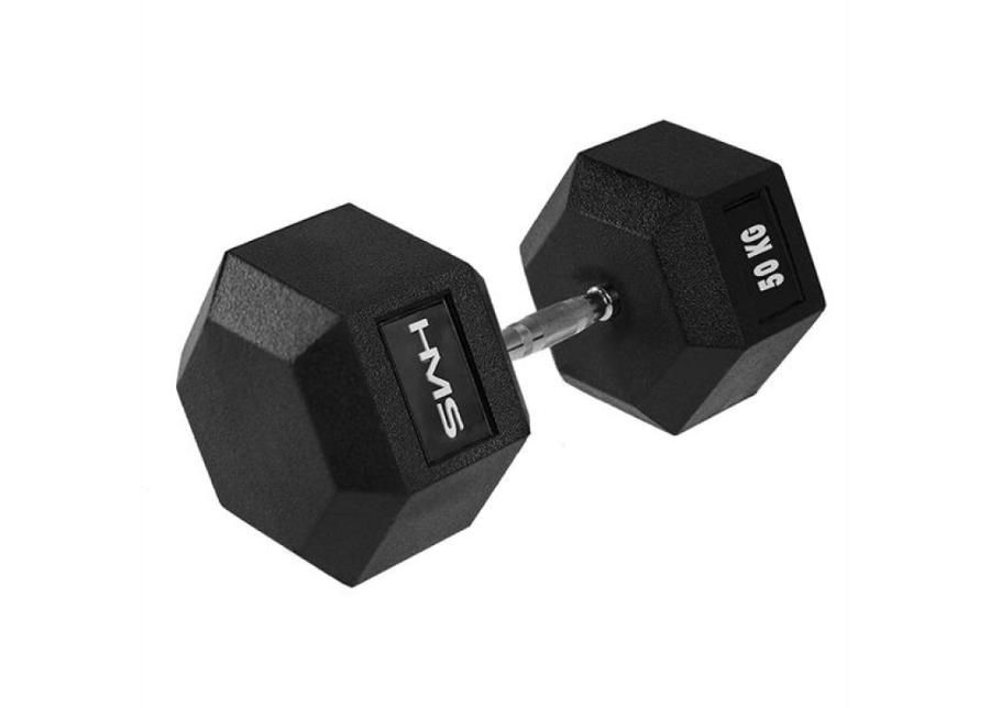 Käsipaino HMS HEX PRO 50 KG kuvasuurennos