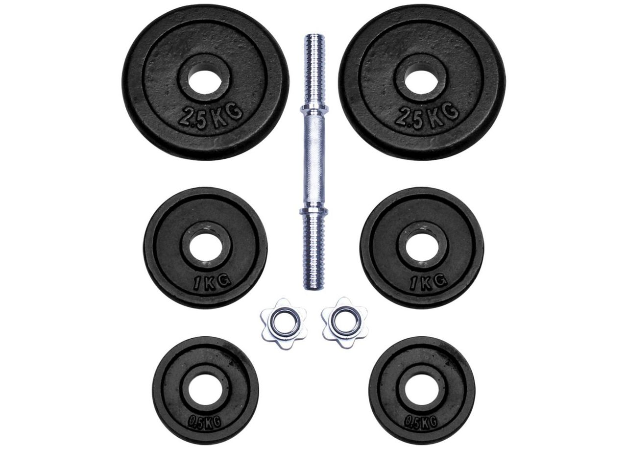 Käsipainotanko 10Kg Avento kuvasuurennos