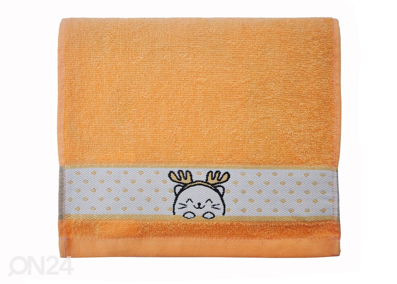 Käsipyyhkeet Party beige 2 kpl, 30x50 cm kuvasuurennos