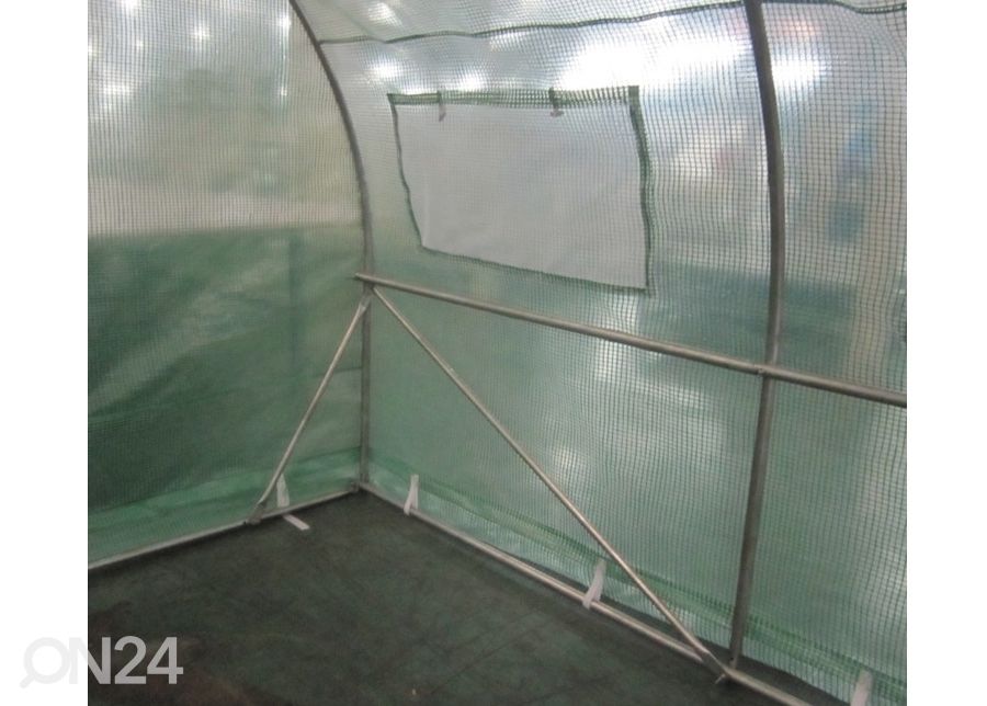 Kasvihuone, muovi PRO 24 m² kuvasuurennos