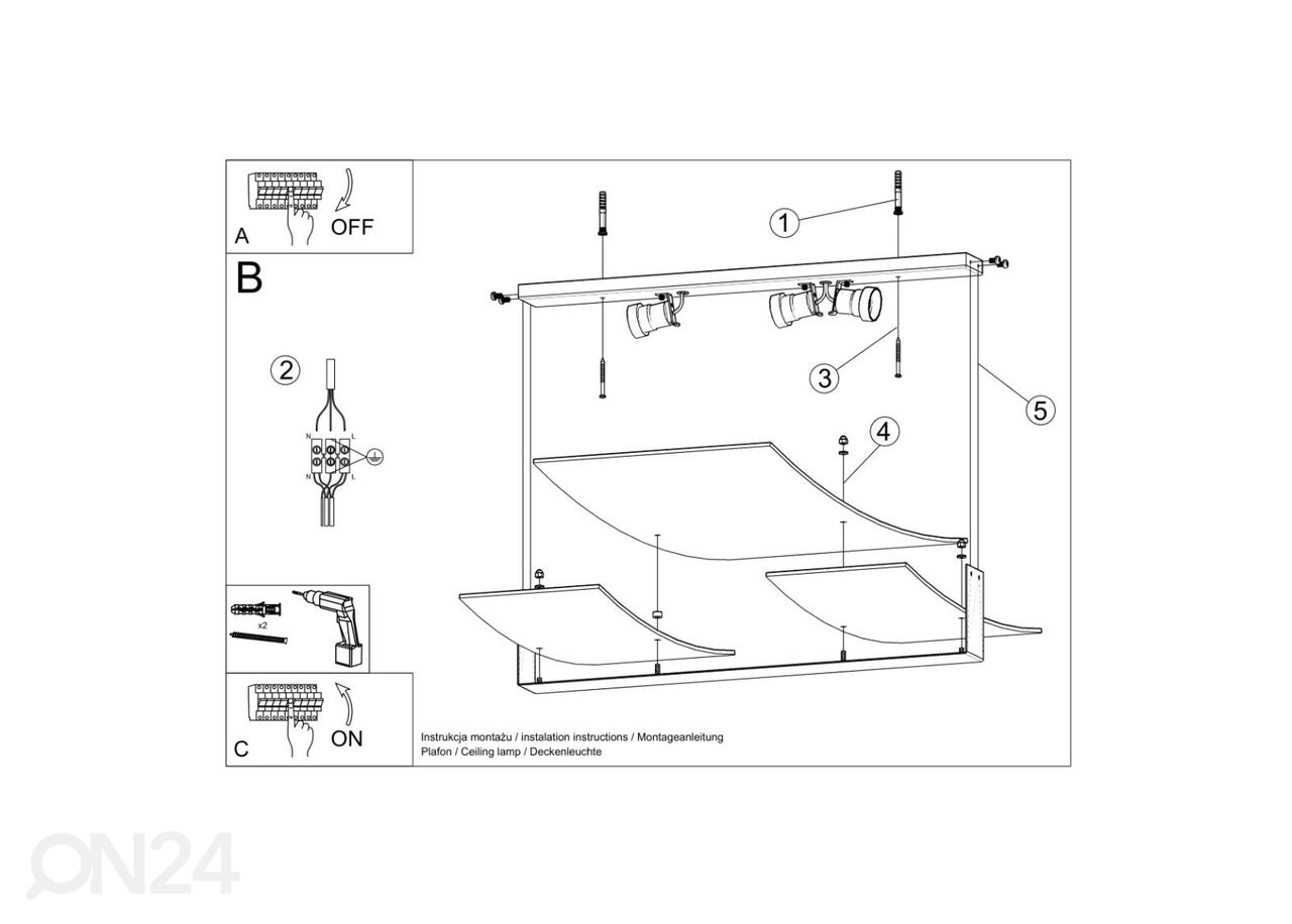 Kattovalaisin Celia, valkoinen kuvasuurennos