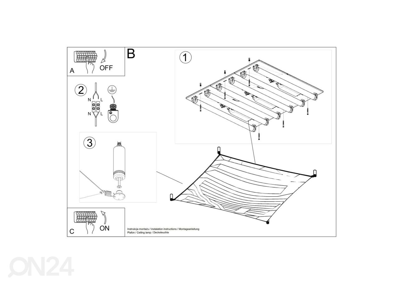 Kattovalaisin Luna 3, valkoinen kuvasuurennos
