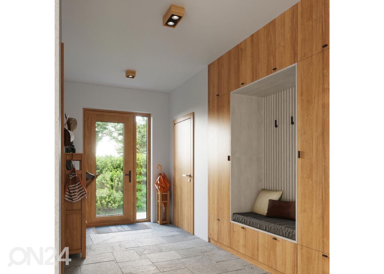 Kattovalaisin Quatro 1, luonnonpuu kuvasuurennos