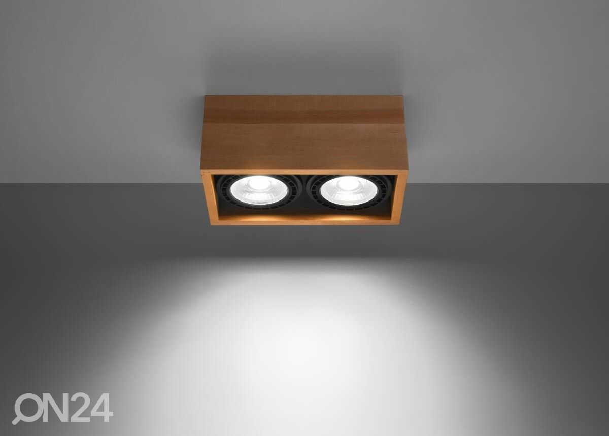 Kattovalaisin Quatro 2, luonnonpuu kuvasuurennos