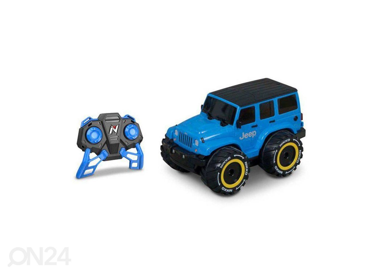 Kauko-ohjattava auto Jeep Wrangler Nano NIKKO 1:16 kuvasuurennos