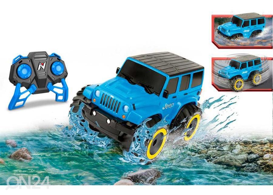 Kauko-ohjattava auto Jeep Wrangler Nano NIKKO 1:16 kuvasuurennos