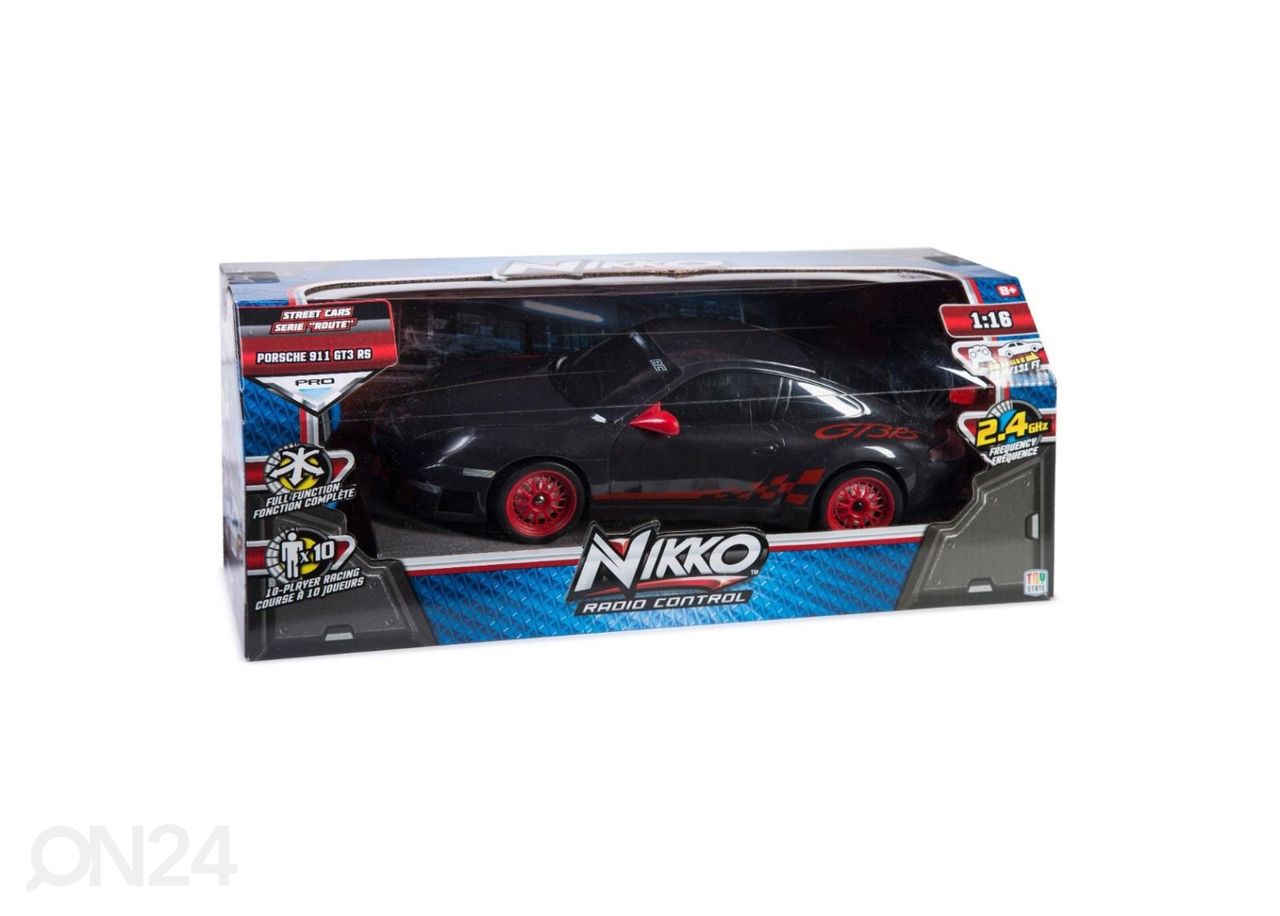 Kauko-ohjattava NIKKO Porsche 911 GT3 RS 1:16 kuvasuurennos