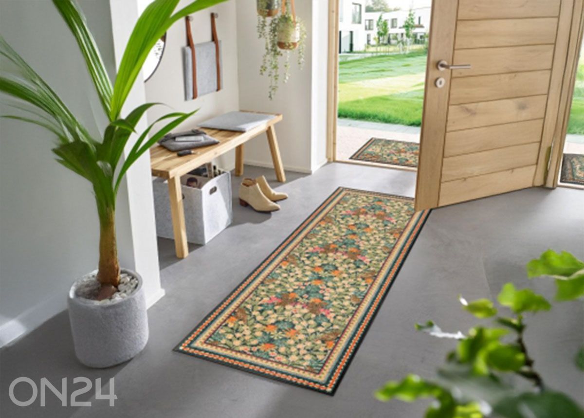 Käytävämatto Garden Luxe Blue 60x180 cm kuvasuurennos