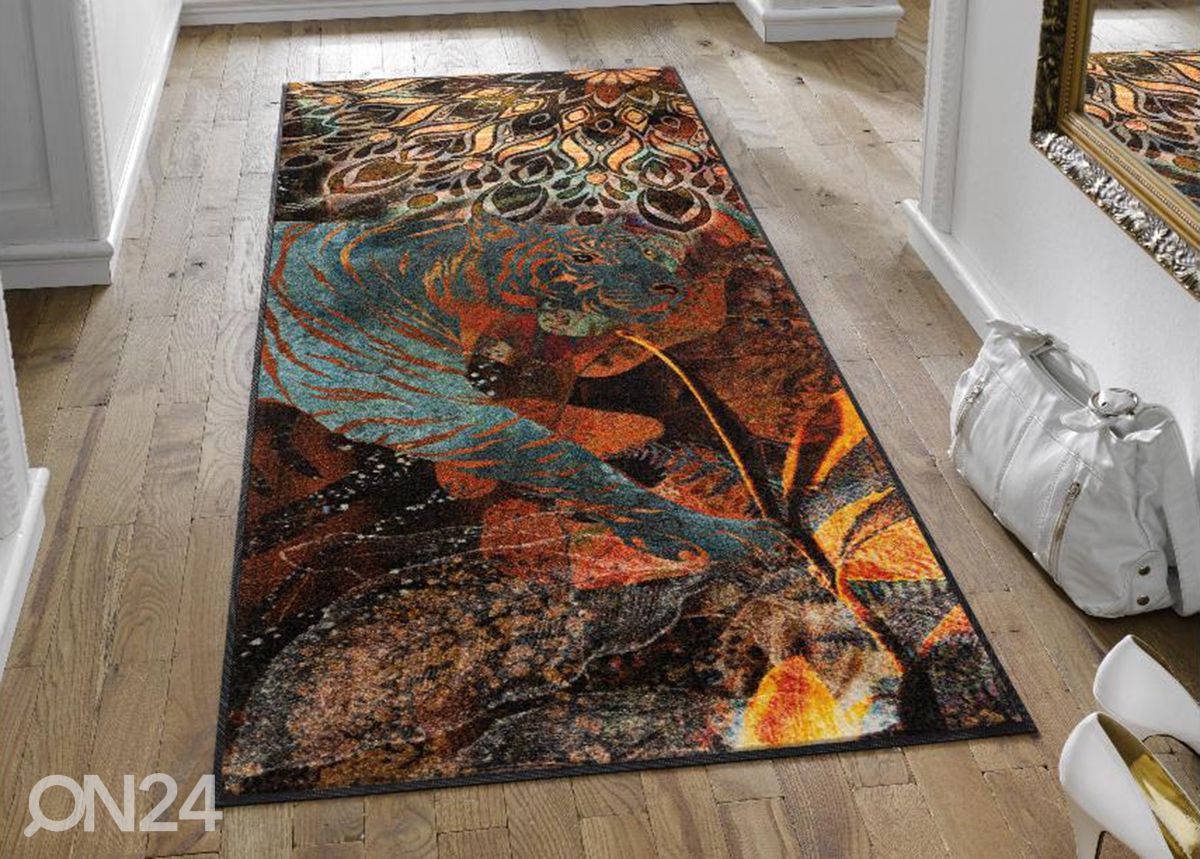 Käytävämatto Jungle Dance 75x190 cm kuvasuurennos