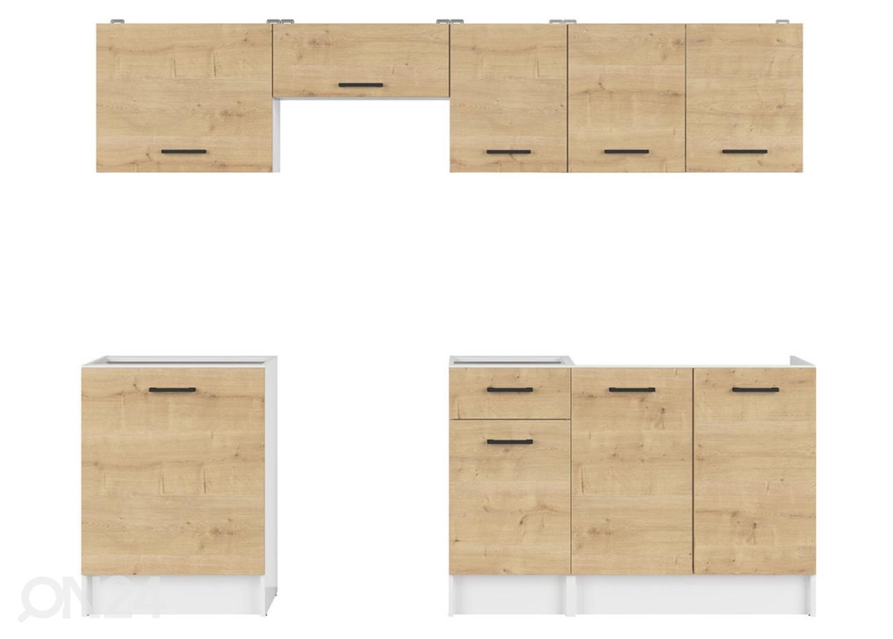 Keittiökalusteet 240 cm kuvasuurennos