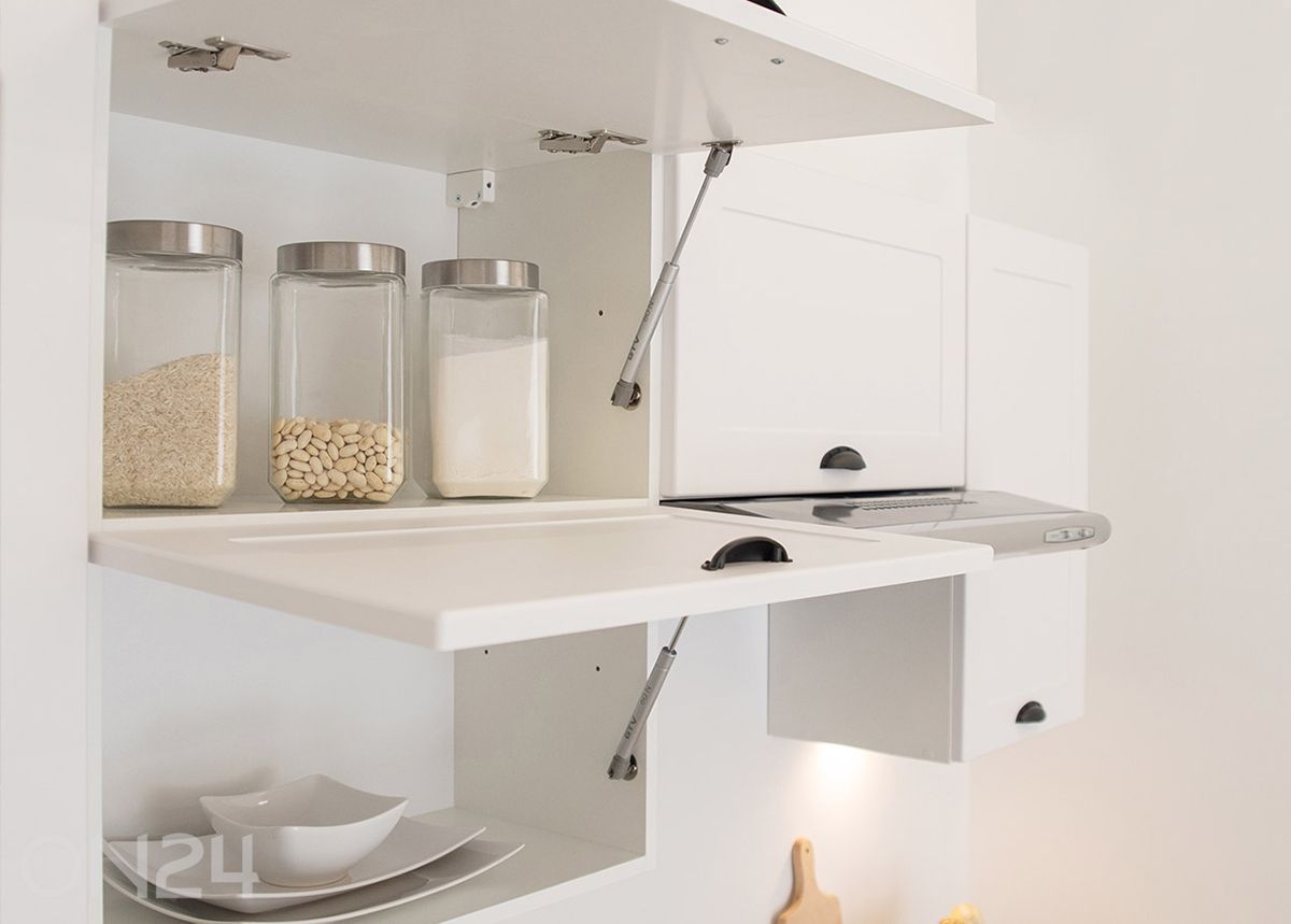 Keittiökalusteet Adeele 240 cm + LED kuvasuurennos