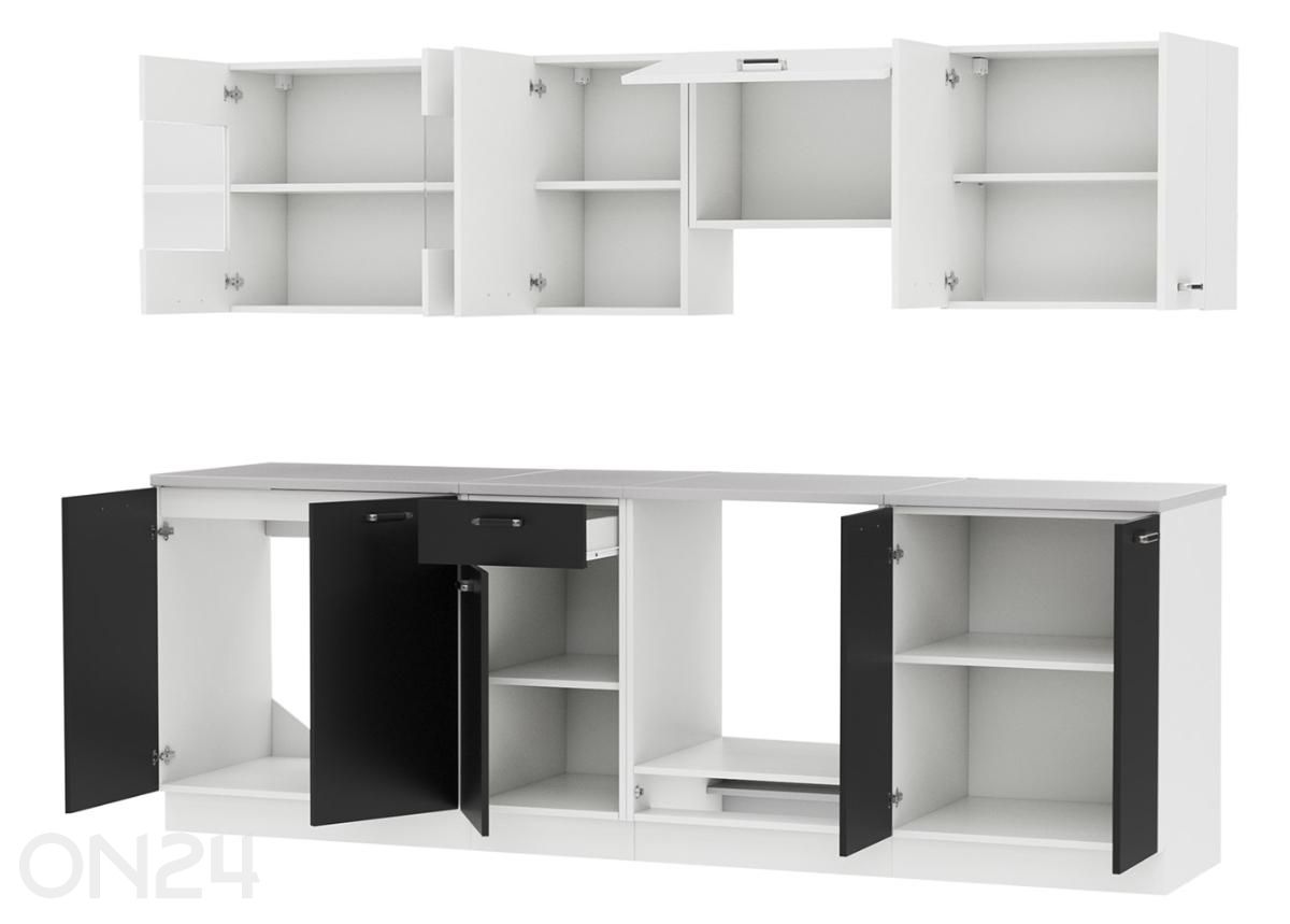 Keittiökalusteet Omega I 240 cm kuvasuurennos