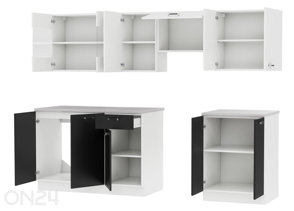 Keittiökalusteet Omega II 240 cm kuvasuurennos