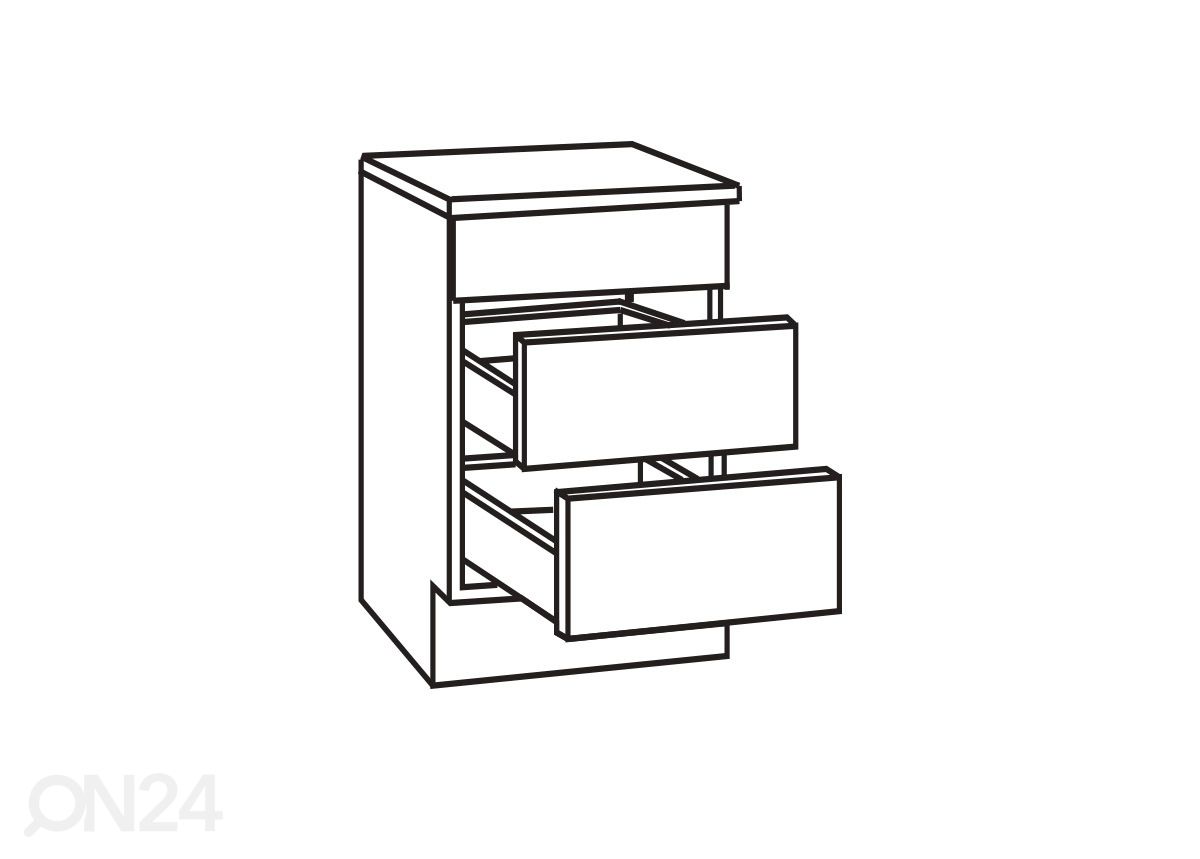 Keittiön alakaappi Imola 60 cm kuvasuurennos