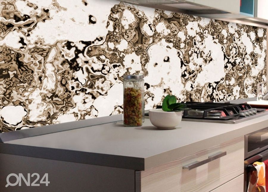 Keittiön välitila Rough stone 260x60 cm kuvasuurennos