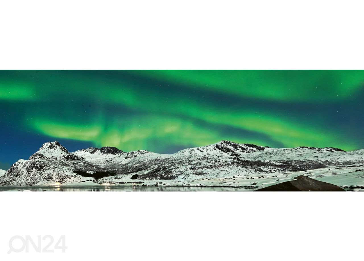 Keittiön välitilan tapetti Aurora 180x60 cm kuvasuurennos