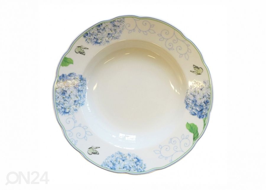 Keittolautanen HORTENSIA Ø 22,5 cm, 6 kpl kuvasuurennos