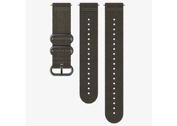 Kellon tekstiiliranneke 24 mm Suunto kuvasuurennos