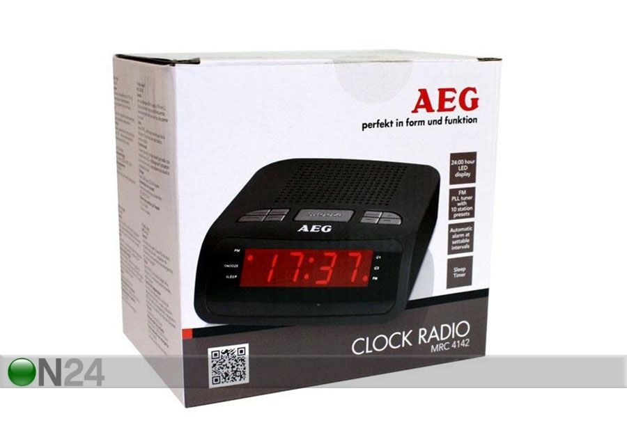 Kelloradio AEG kuvasuurennos