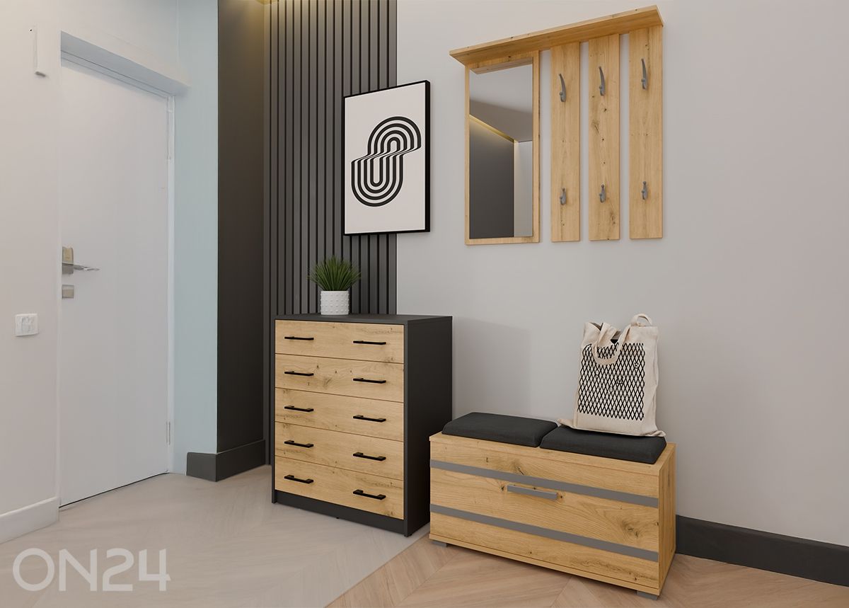 Kenkäkaappi Alex kuvasuurennos