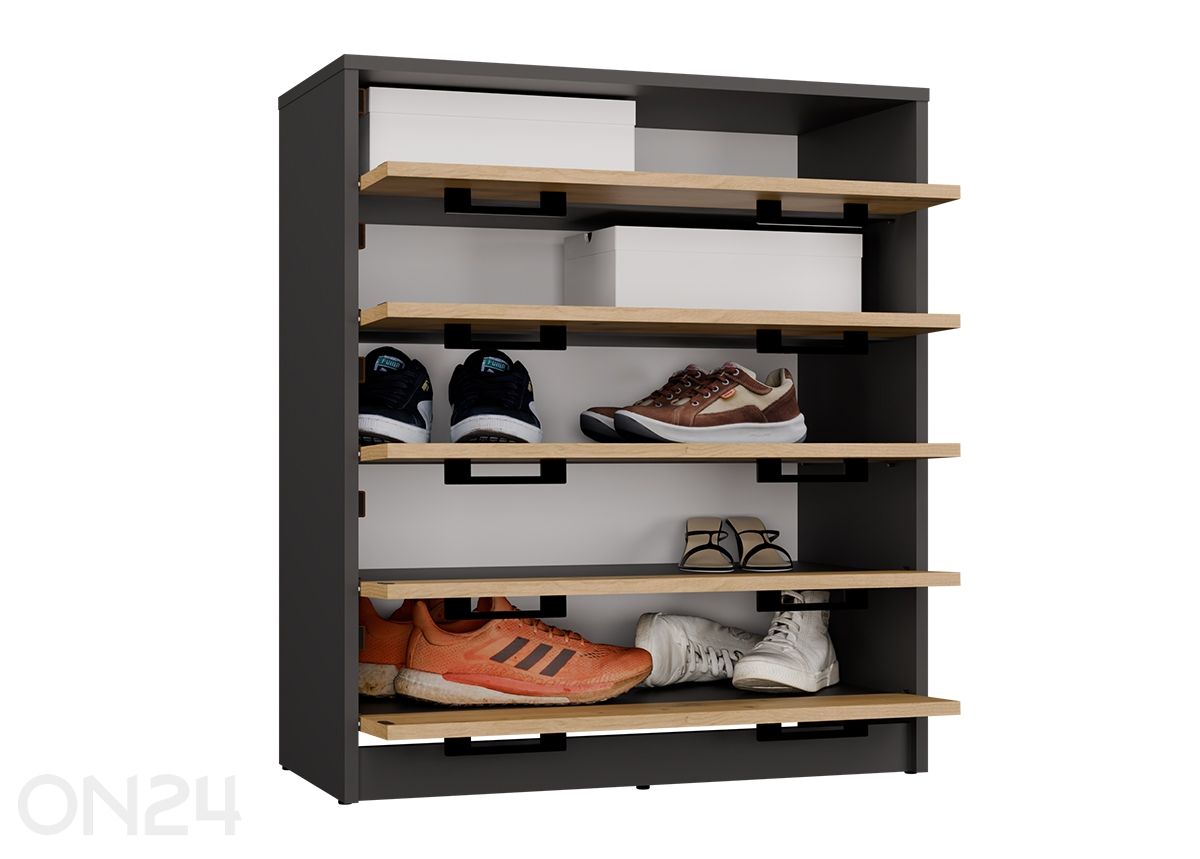 Kenkäkaappi Loka kuvasuurennos