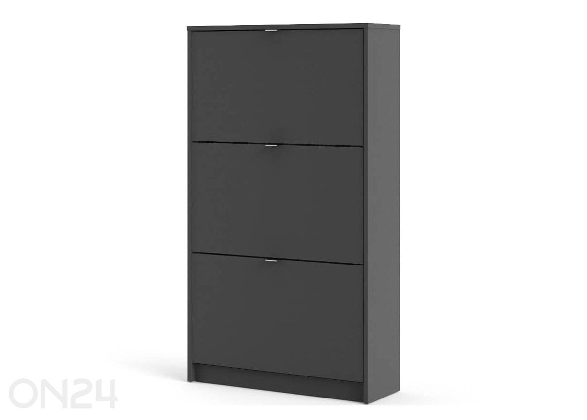 Kenkäkaappi Shoes musta kuvasuurennos