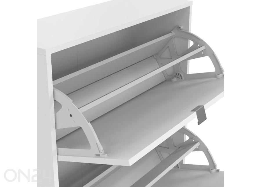 Kenkäkaappi Shoes musta kuvasuurennos