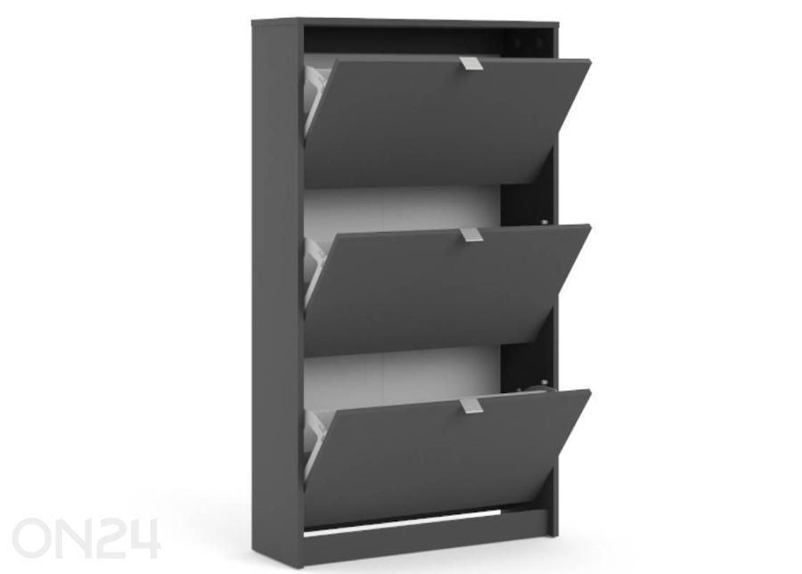 Kenkäkaappi Shoes musta kuvasuurennos