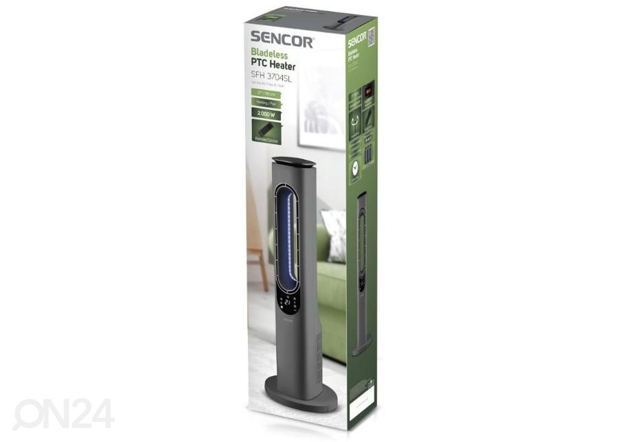 Keraaminen lämmitin ilman juoksupyörää Sencor SFH3704SL kuvasuurennos