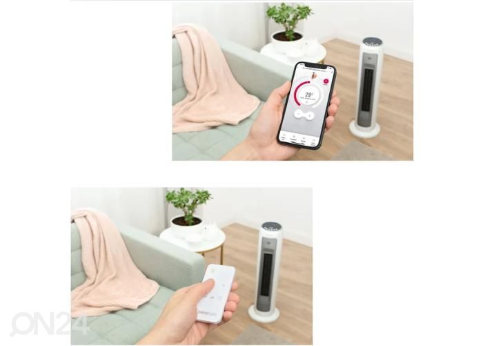 Keraaminen lämmitin WiFi-ga Sencor SFH 8994WH, valkoinen kuvasuurennos