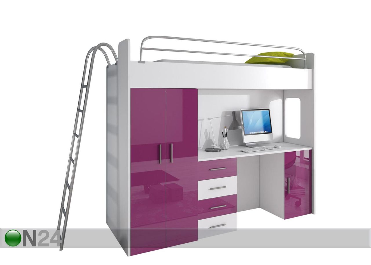 Kerrossänky pöydällä Raj IV D 80x200 cm kuvasuurennos