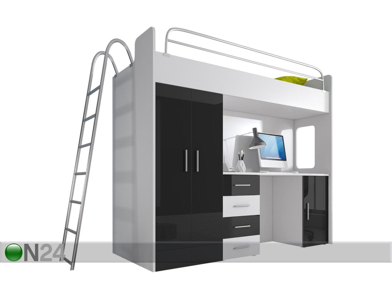 Kerrossänky pöydällä Raj IV D 80x200 cm kuvasuurennos