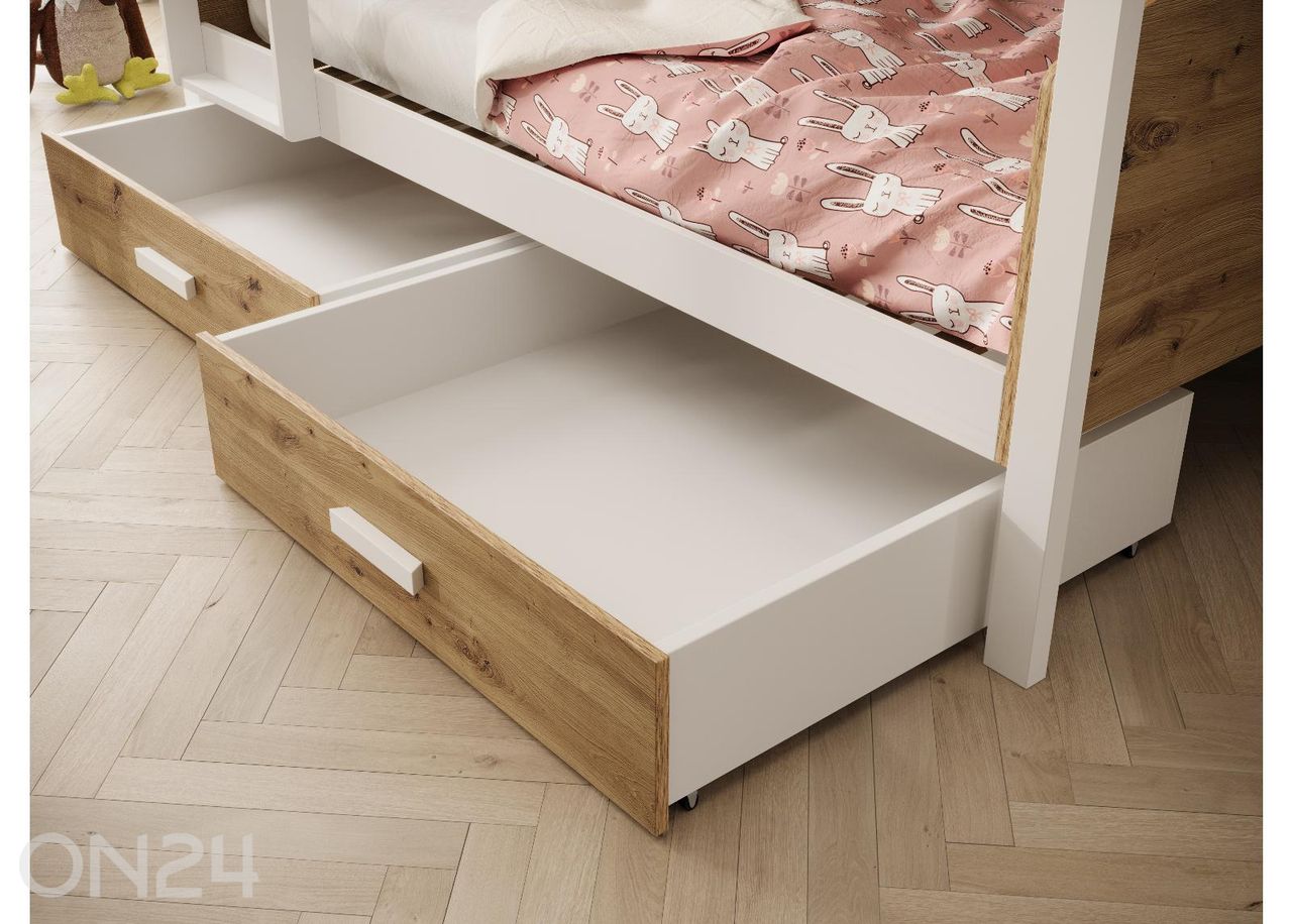 Kerrossänkysetti Jori patjoilla 80x180 cm kuvasuurennos